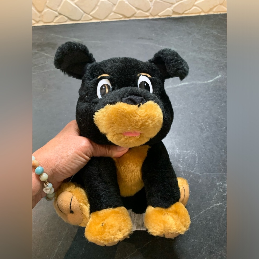VINTAGE PLUSH | Rottweiler Dog - Picture 2 of 9